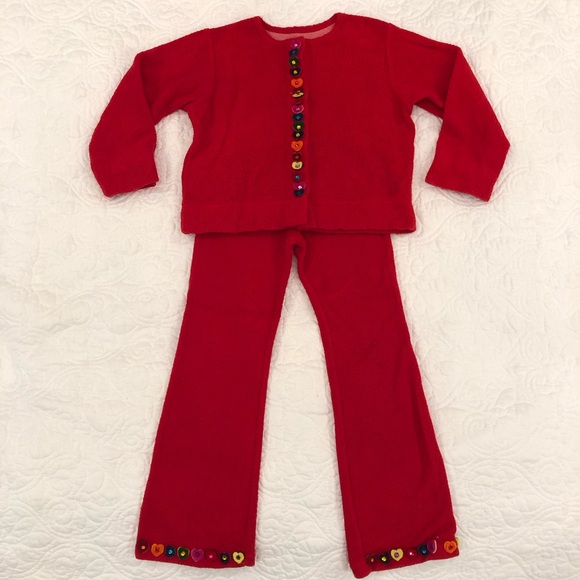 JM ORIGINALS Red Heart Outfit - Picture 1 of 4